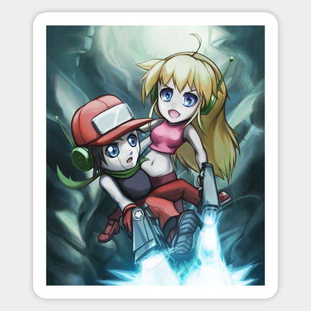 Cave Story Sticker by hybridmink